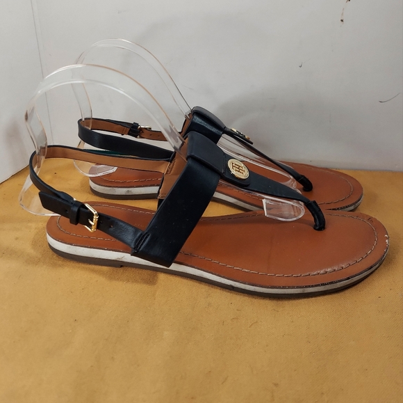 Tommy Hilfiger sandals size 7 5 - Picture 3 of 13